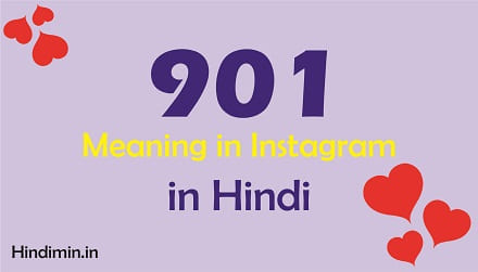 901 Meaning in Instagram in Hindi