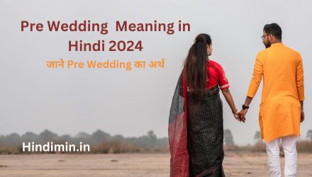 Pre Wedding Meaning in Hindi 2024 | Pre Wedding का अर्थ