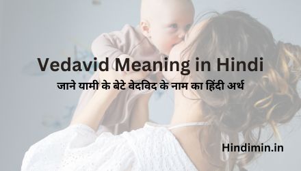Vedavid Meaning in Hindi